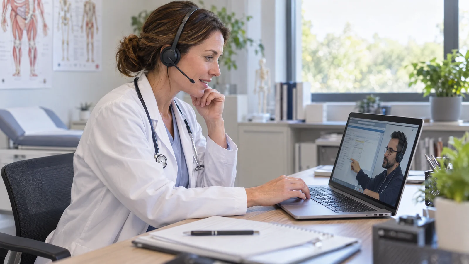 Illustrative Remote IT Support for Medical Centres & Healthcare Clinics workplace