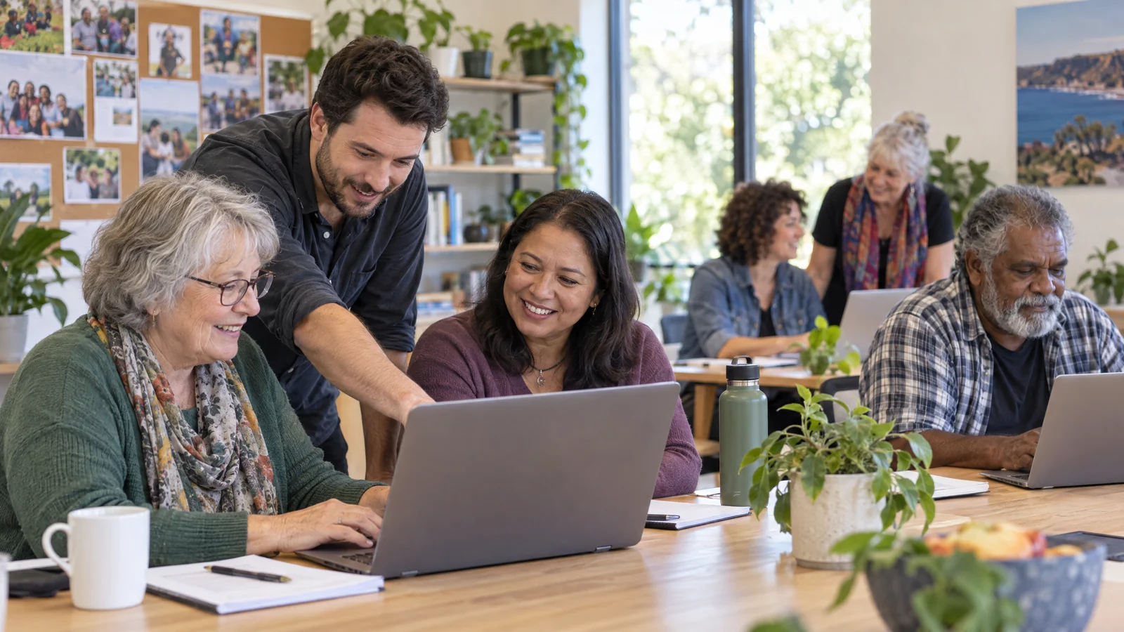 Illustrative IT Support for Not-for-Profits & Community Charities workplace