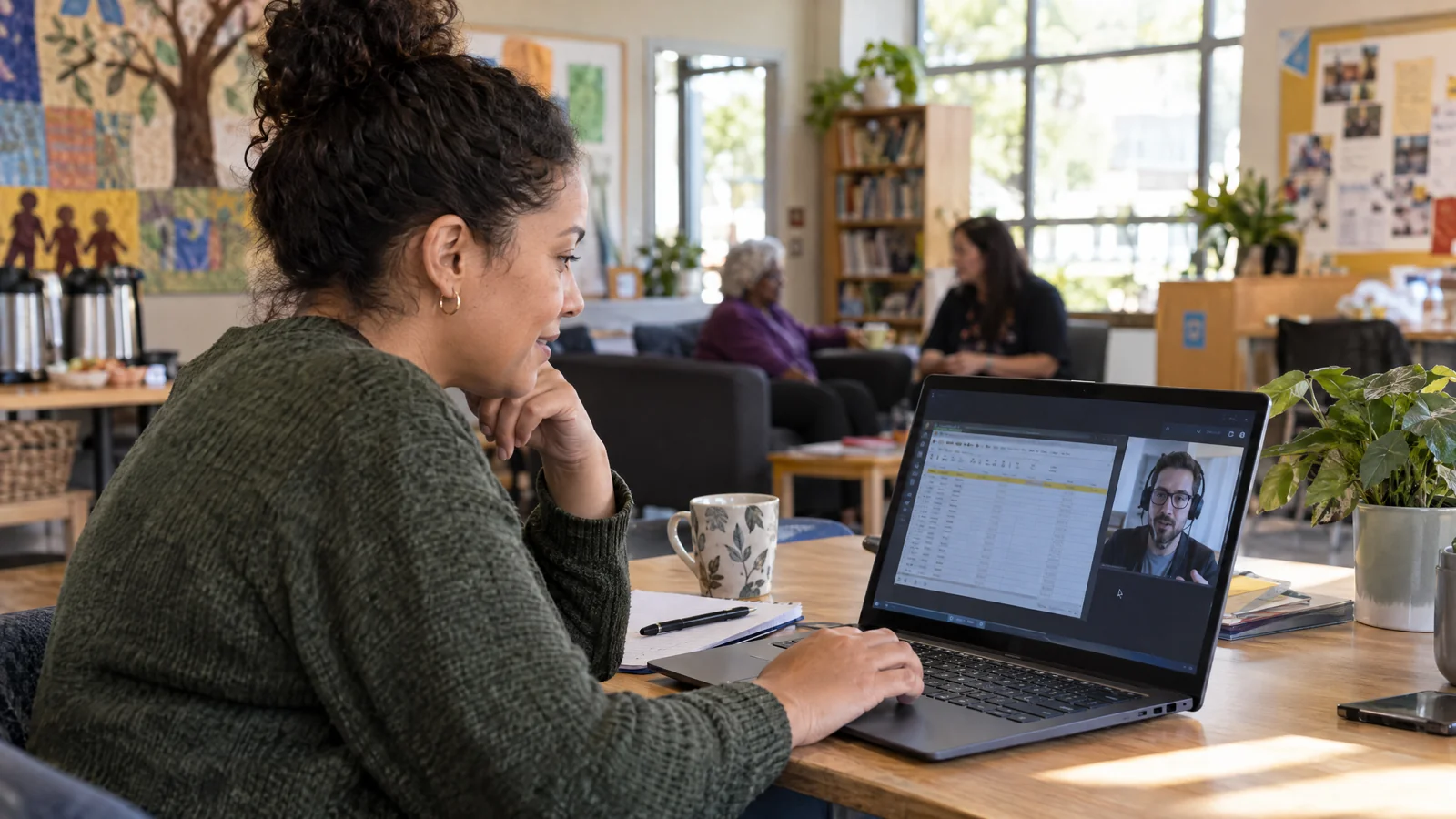 Illustrative Remote IT Support for Not-for-Profits & Community Charities workplace